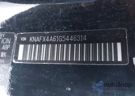 2016 Kia Forte Lx z USA, uszkodzony, nr VIN KNAFX4A61G5446314